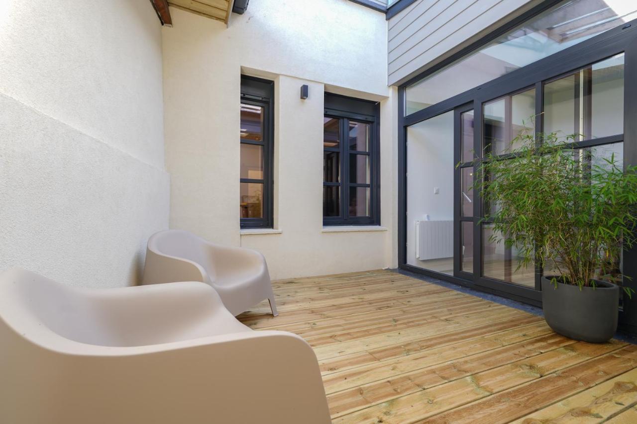 La Villa Berenice « Le Patio » En Coeur De Ville 圣阿芒·莱斯奥 外观 照片