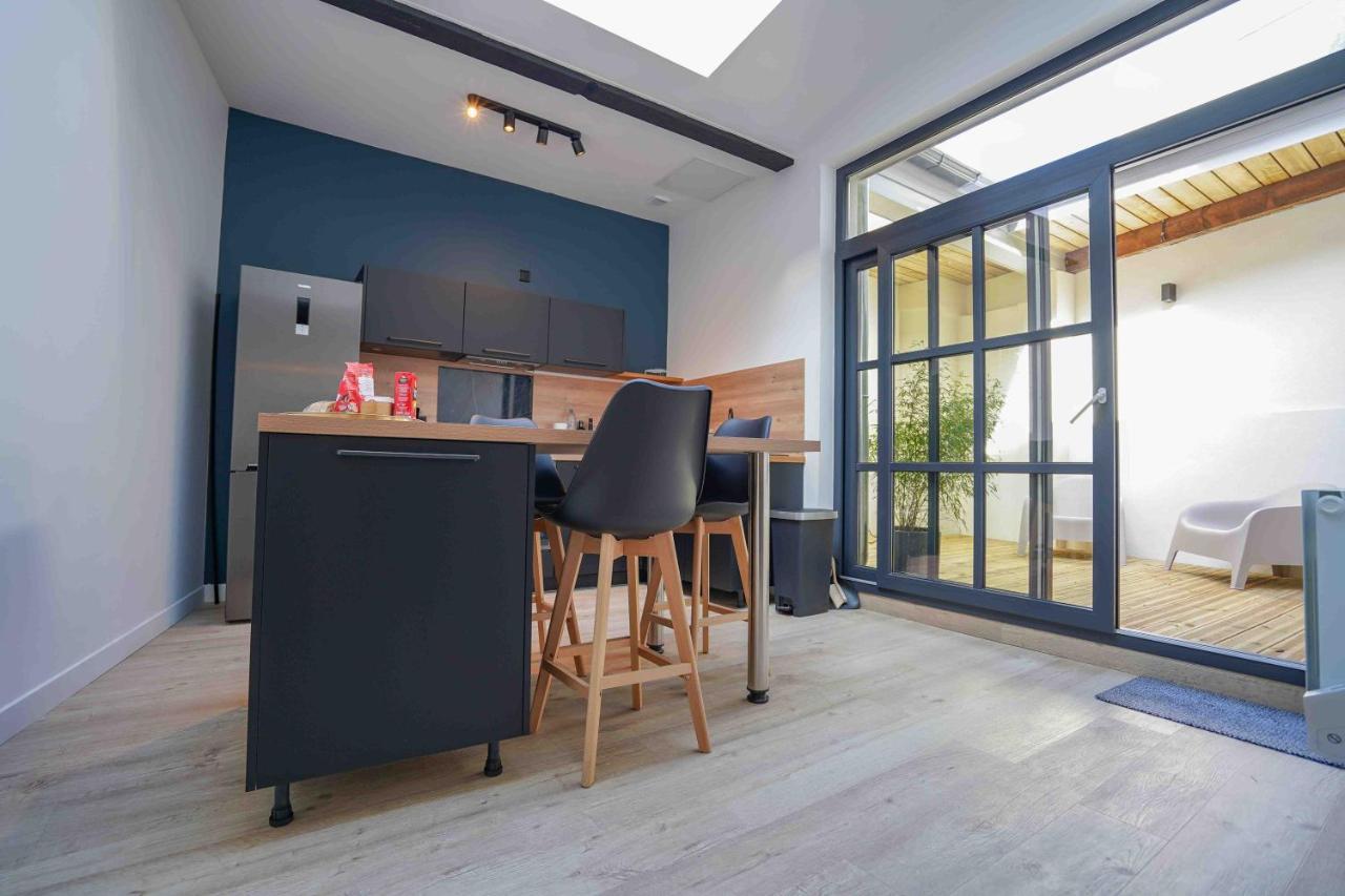 La Villa Berenice « Le Patio » En Coeur De Ville 圣阿芒·莱斯奥 外观 照片